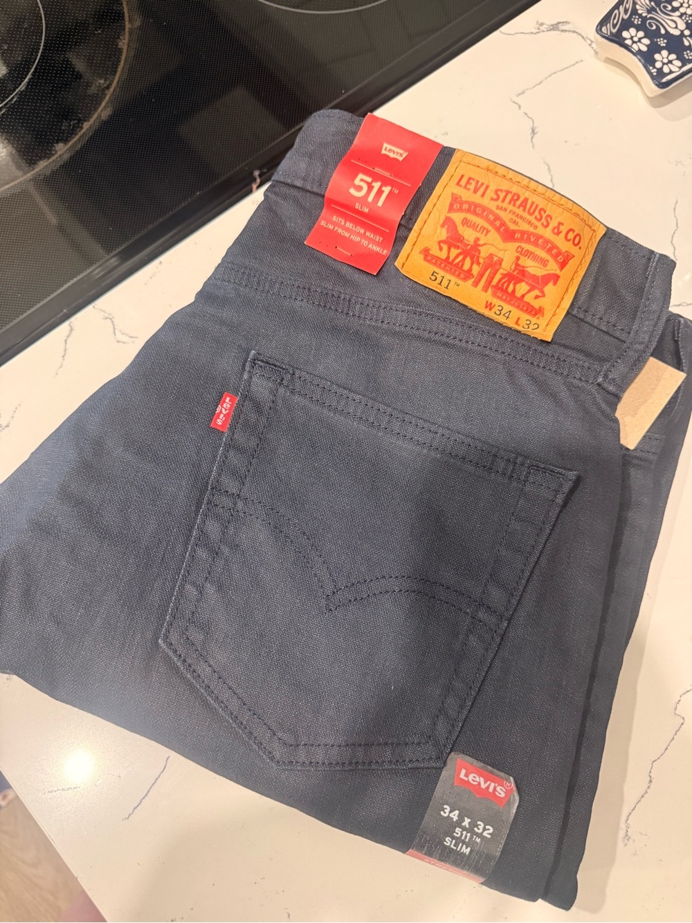 Levi's 511 Slim Men's Jeans in Dark Blue